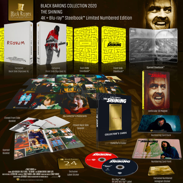 The Shining 4K XL Full Slip SteelBook + Lenticular Magnet (BB#24)(Czech)