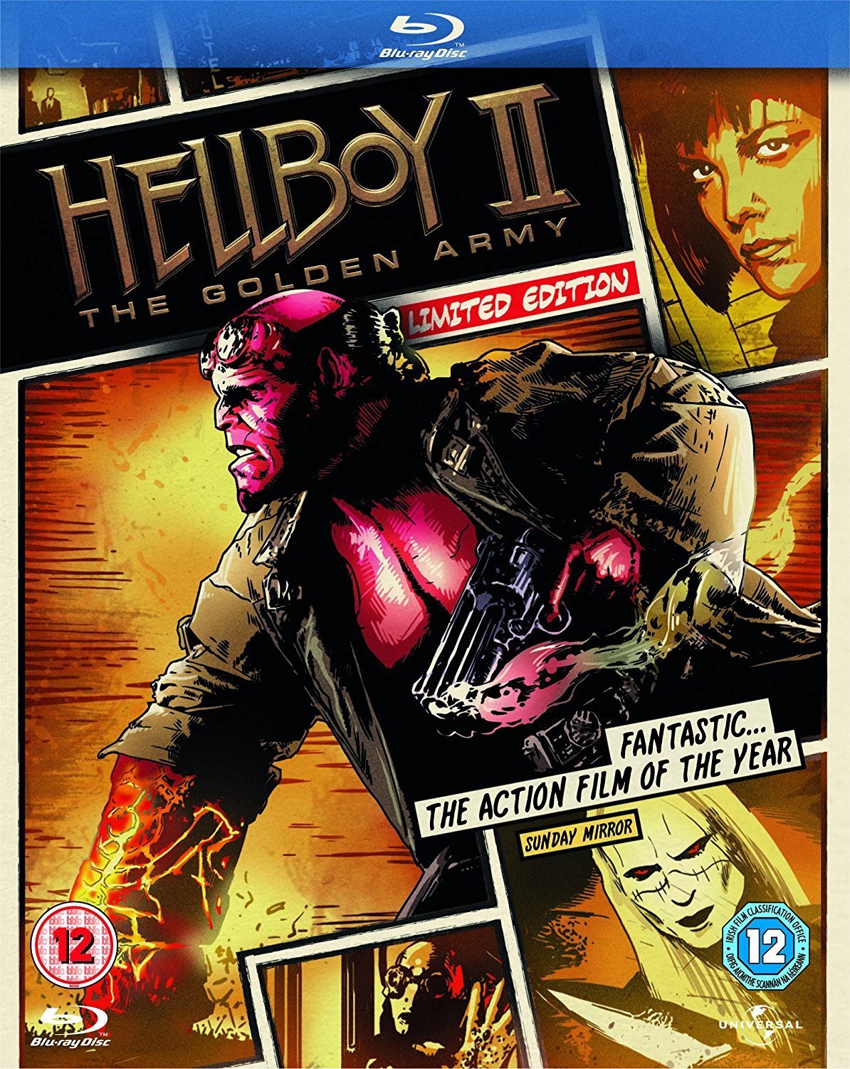 Hellboy II: The Golden Army - Reel Heroes Edition (UK)(Slip)