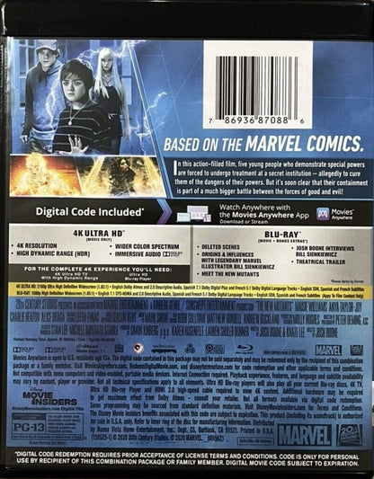 The New Mutants 4K