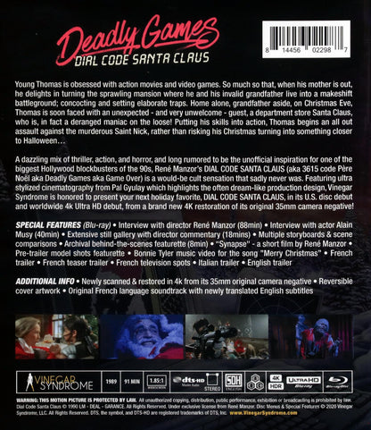 Deadly Games: Dial Code Santa Claus 4K - Limited Edition (VS-335)(Exclusive)