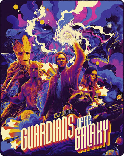 Guardians of the Galaxy 4K SteelBook (2014)(Mondo Art #40)(France)