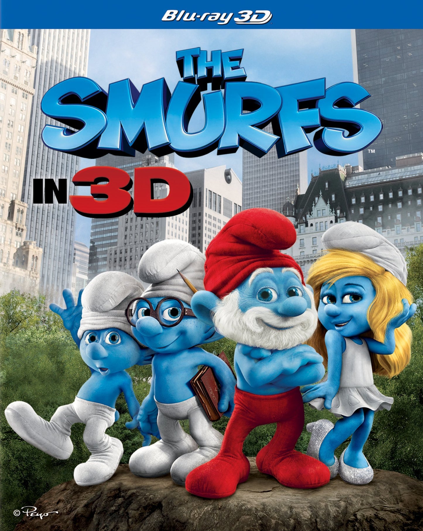 The Smurfs 3D (2011)(Lenticular Slip)