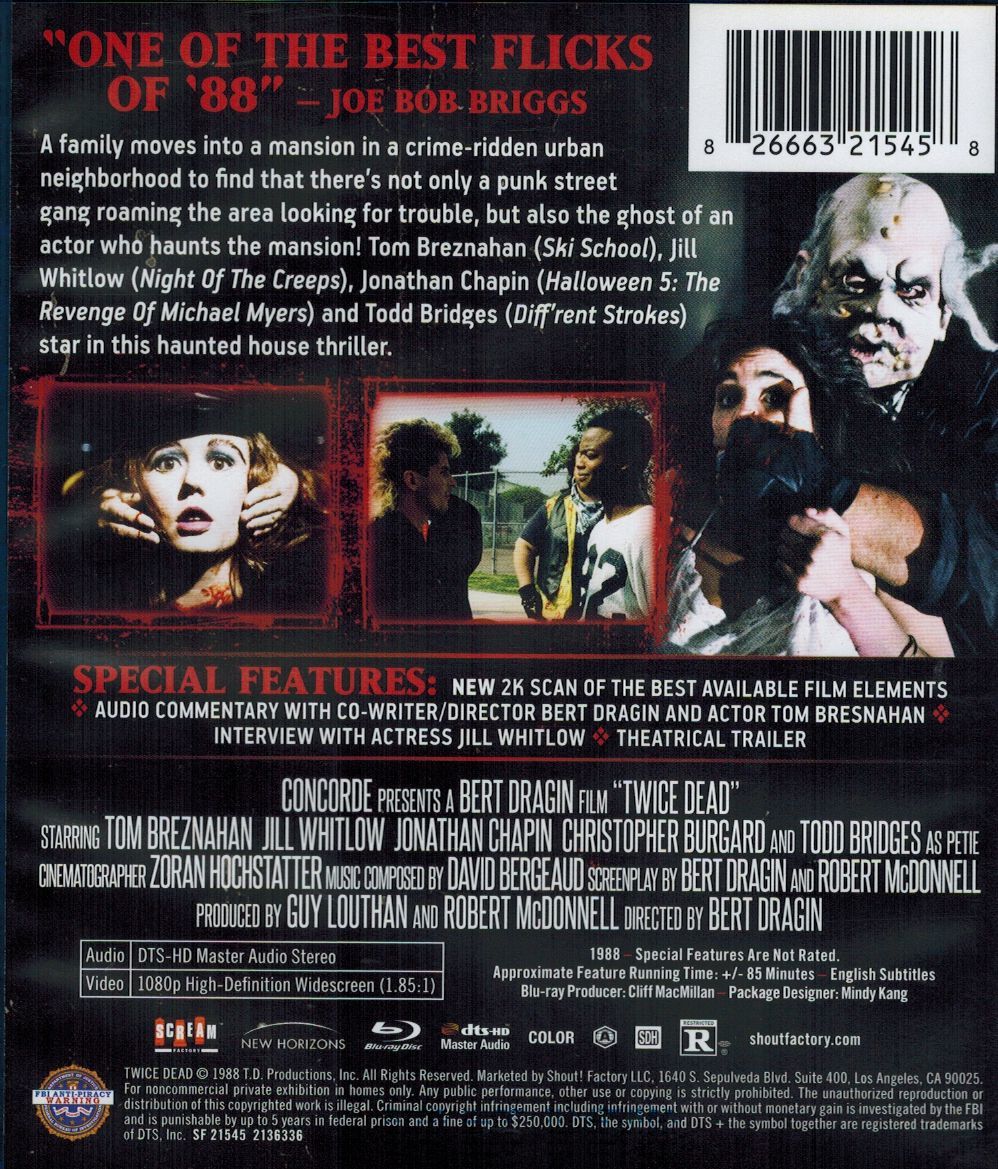 Twice Dead: Limited Edition (Re-release)(Exclusive)