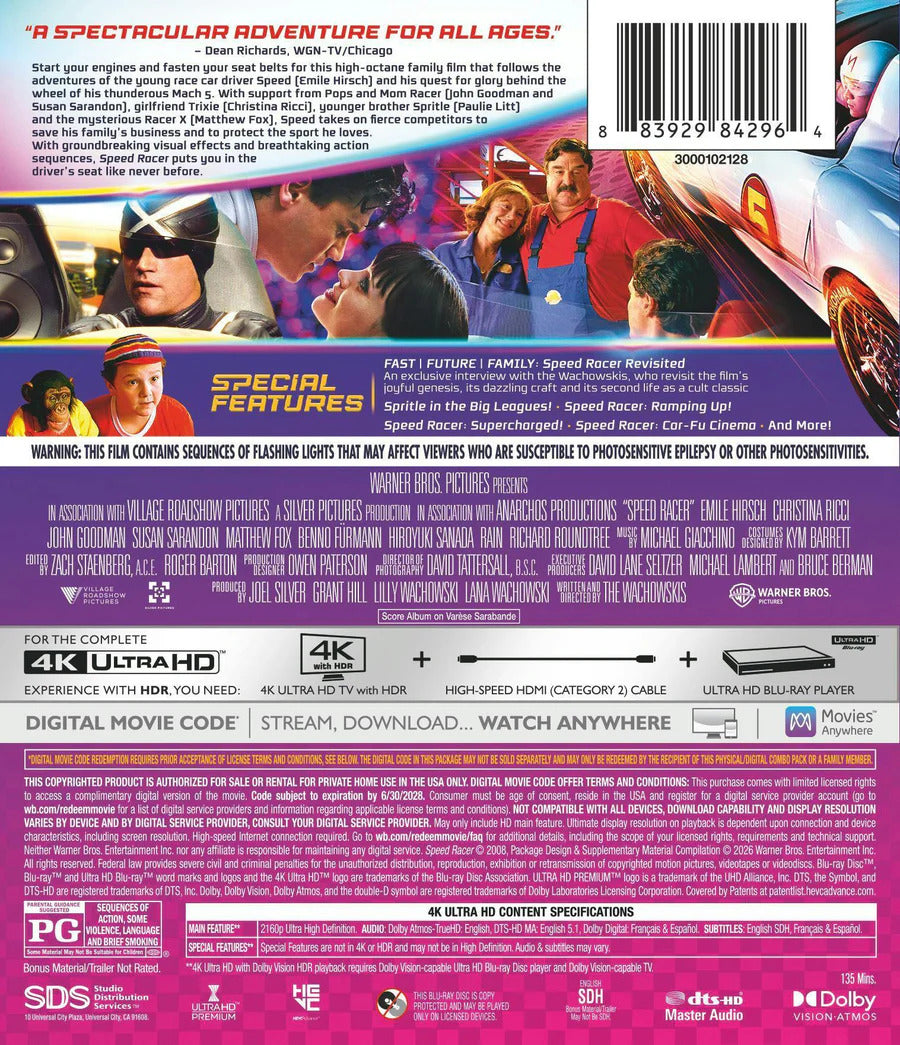 Speed Racer 4K (2008)