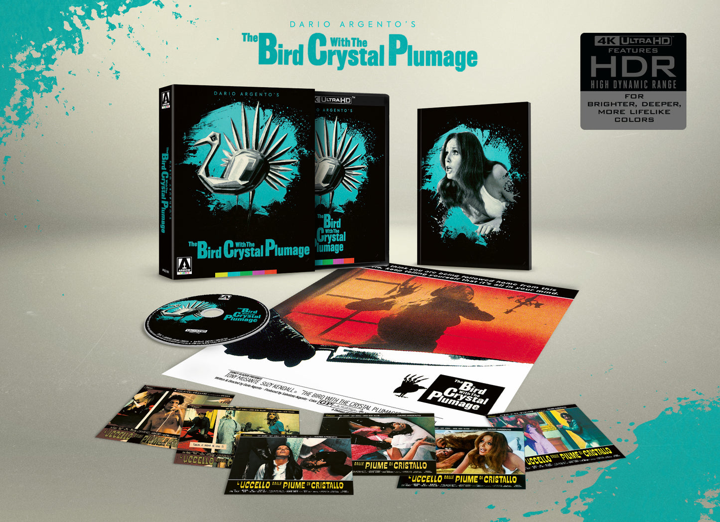 The Bird with the Crystal Plumage 4K: Limited Edition