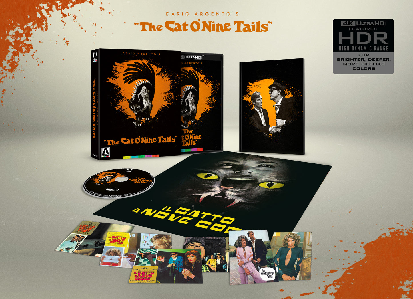 The Cat o' Nine Tails 4K: Limited Edition