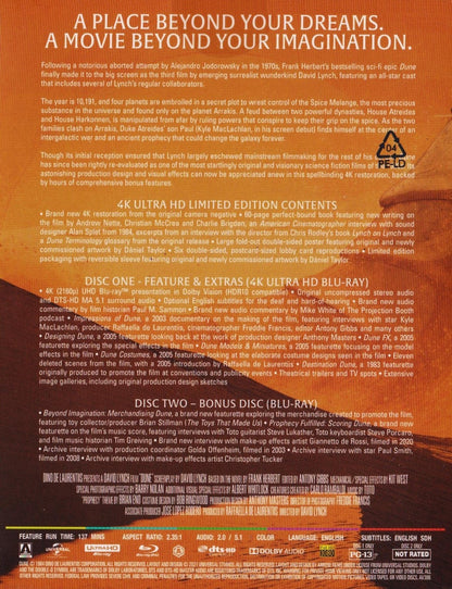 Dune 4K: Limited Edition (1984)