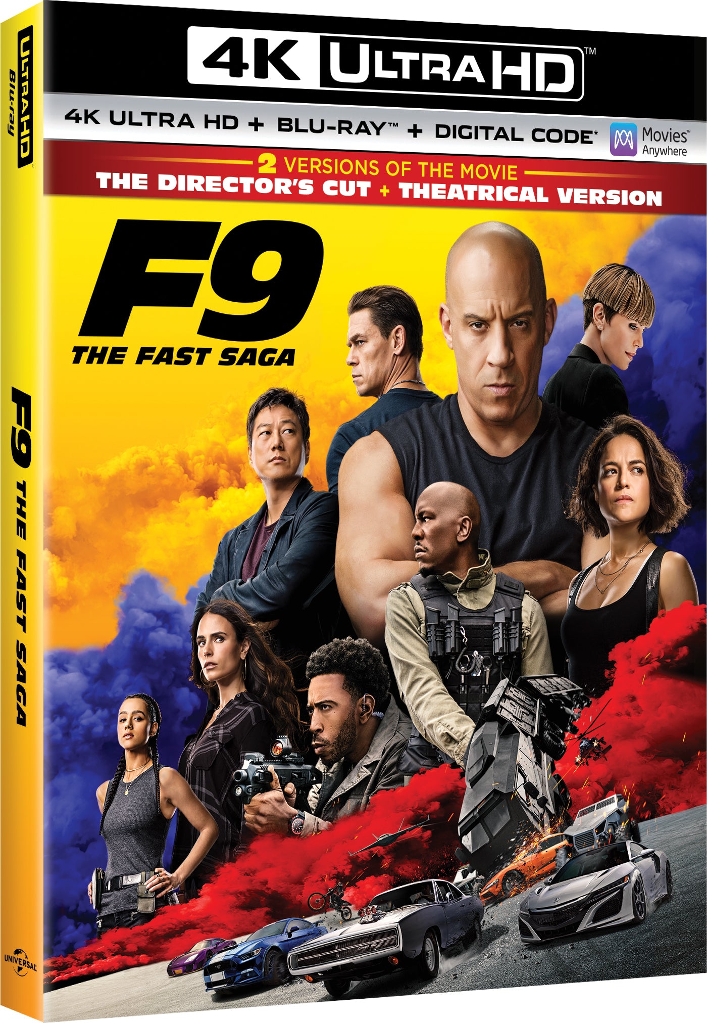 F9: The Fast Saga 4K (2021)(Slip)