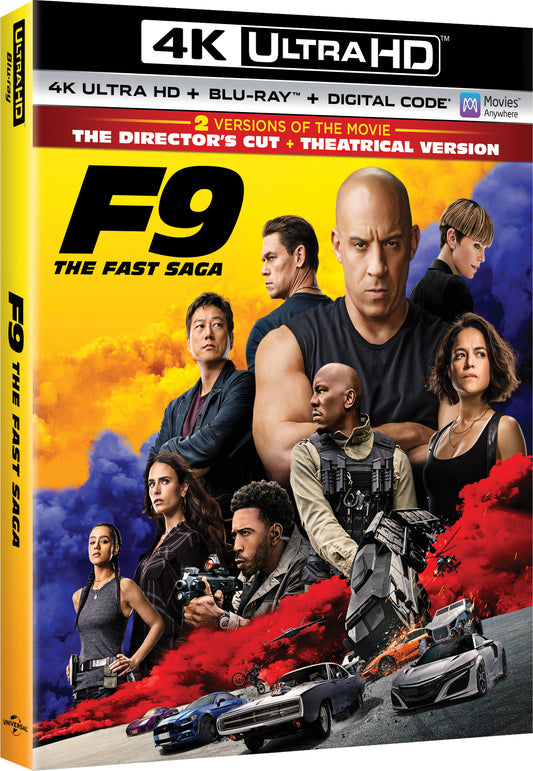 F9: The Fast Saga 4K (2021)(Slip)
