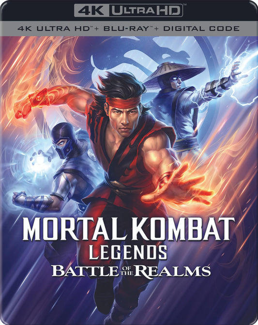 Mortal Kombat Legends: Battle of the Realms 4K SteelBook