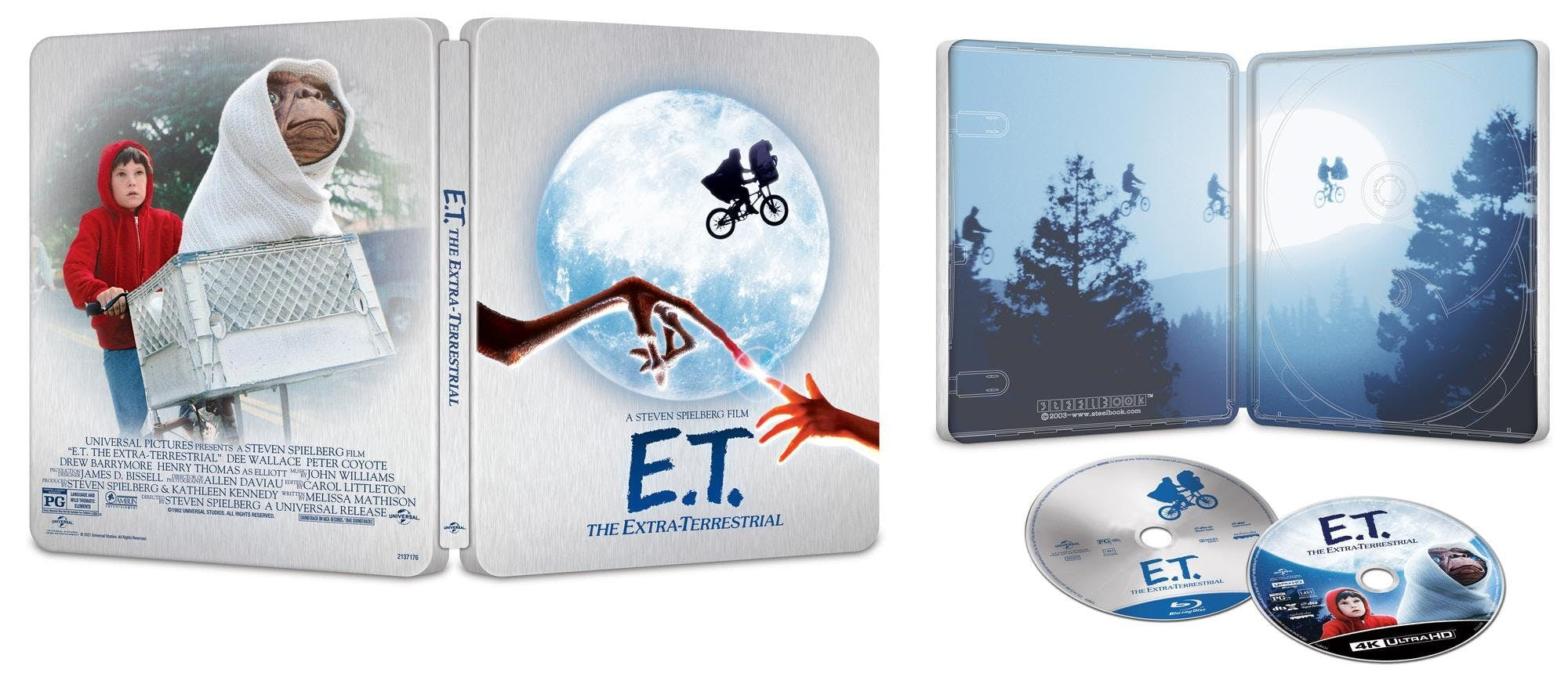 E.T. hotsell THE EXTRA-TERRESTRIAL Target Exclusive (4K + Blu-ray + Digital) {OOP}