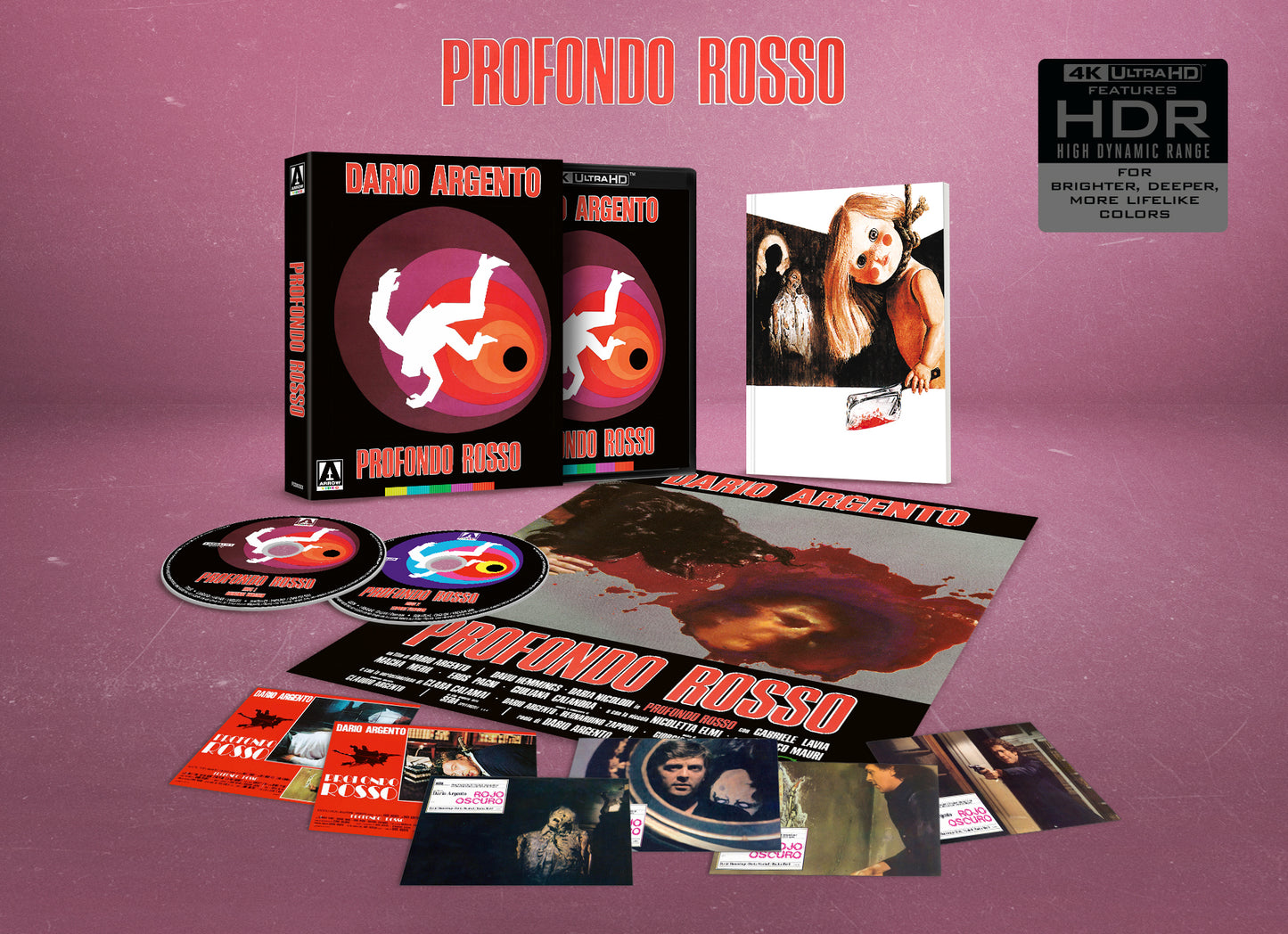 Deep Red 4K: Limited Edition - Arte Originale (1975)