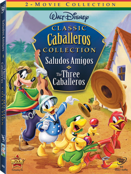 Classic Caballeros Collection: Saludos Amigos / The Three Caballeros (DVD)(Slip)