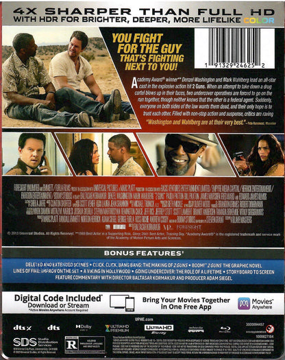 2 Guns 4K SteelBook (2013)(Exclusive)