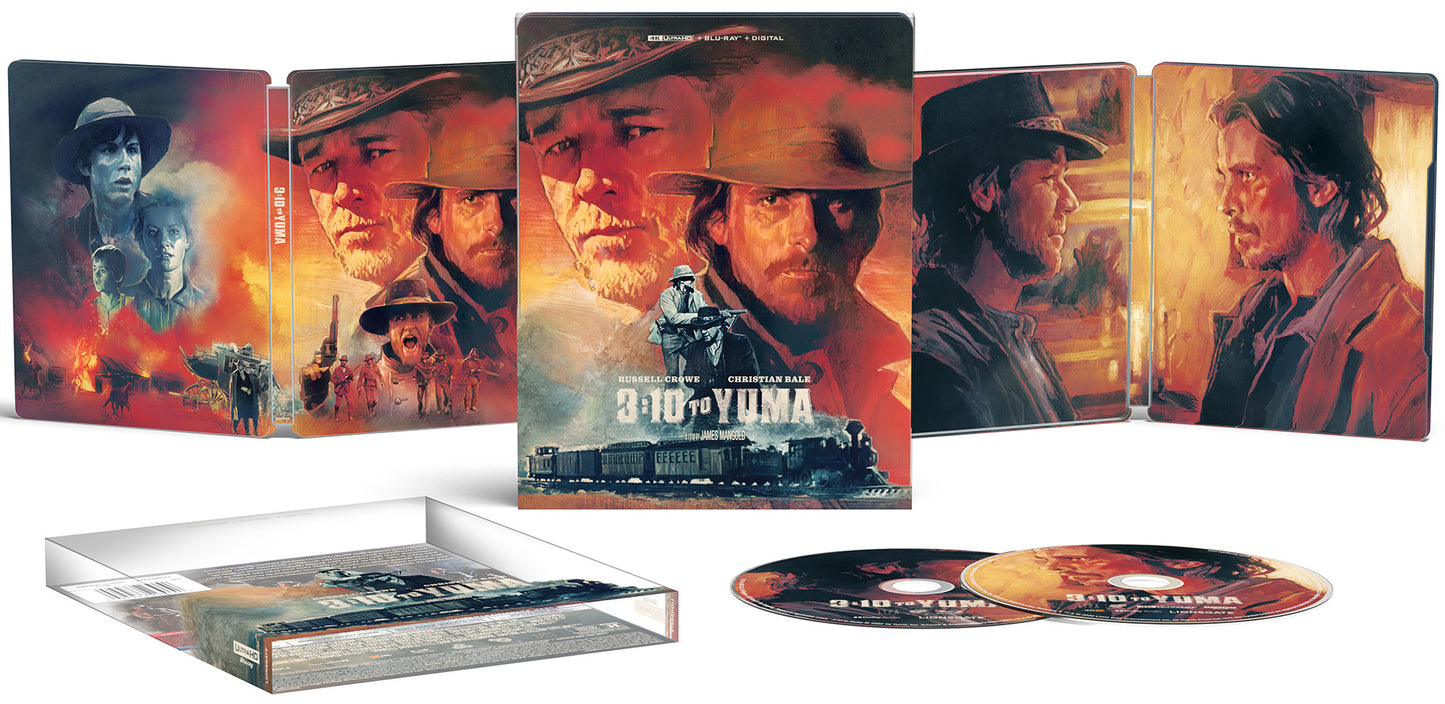 3:10 to Yuma 4K SteelBook (2007)(Exclusive)