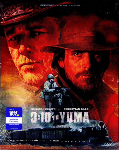 3:10 to Yuma 4K SteelBook (2007)(Exclusive)