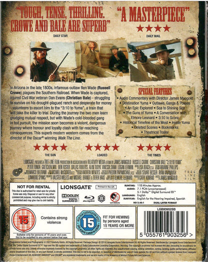 3:10 to Yuma 4K SteelBook (2007)(UK)