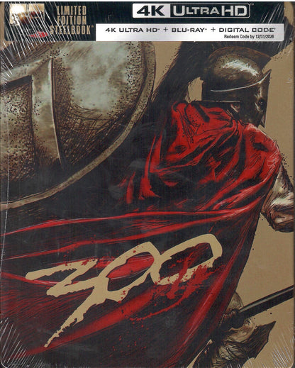 300 4K SteelBook (2006)(Re-release)(Exclusive)