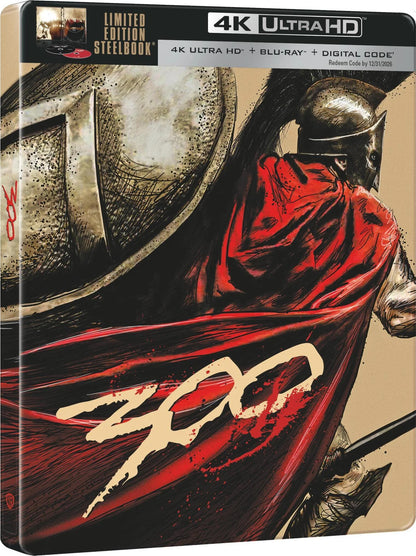 300 4K SteelBook (2006)(Re-release)(Exclusive)