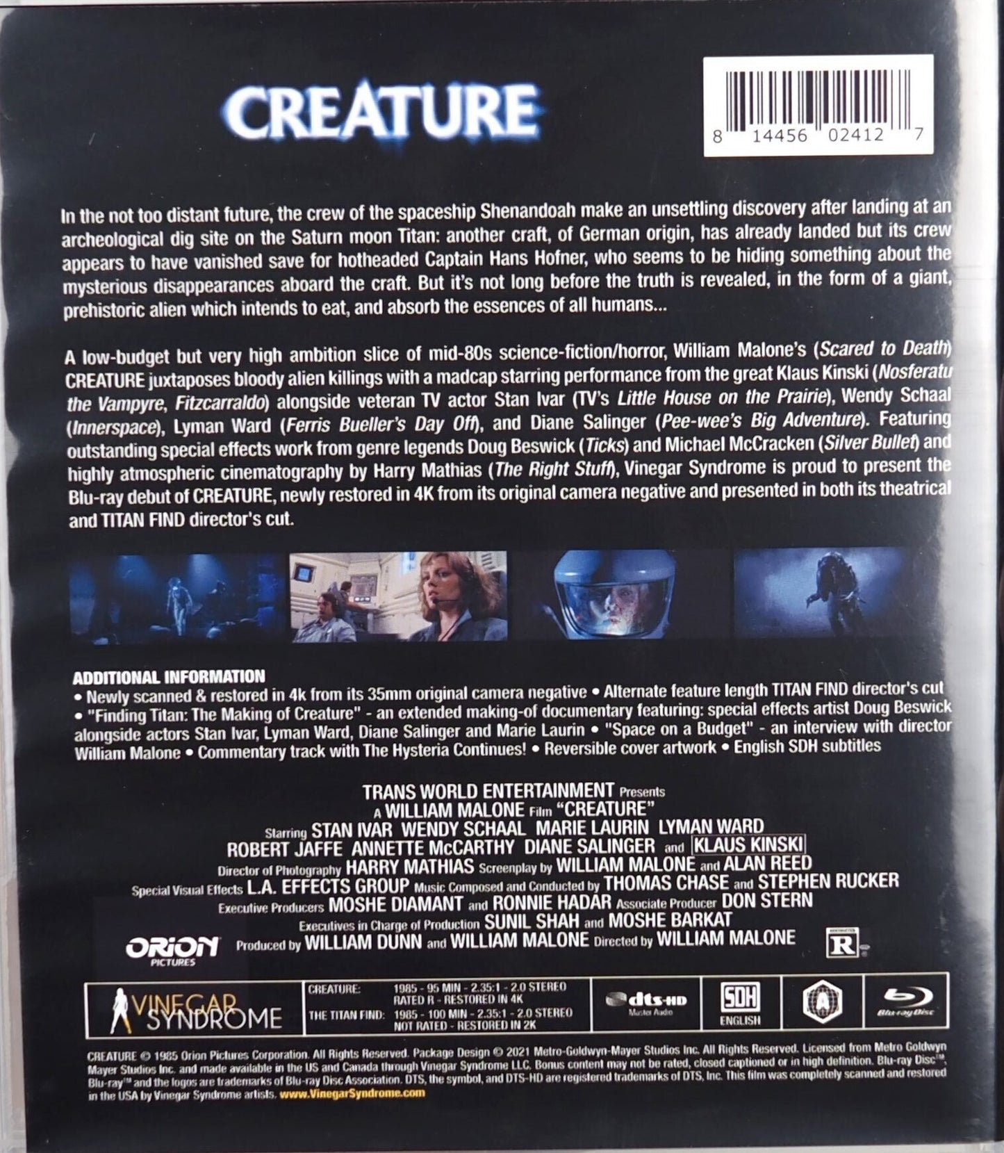 Creature: Limited Edition (1985)(VS-377)(Exclusive)