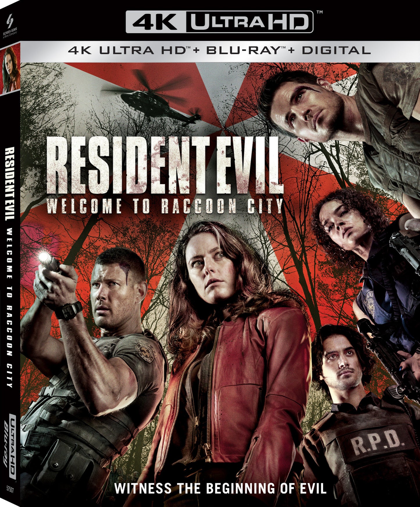 Resident Evil: Welcome to Raccoon City 4K (Slip)