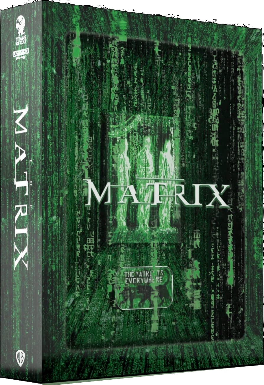 The Matrix 4K Full Slip SteelBook: Titans of Cult #16 (1999)(UK)