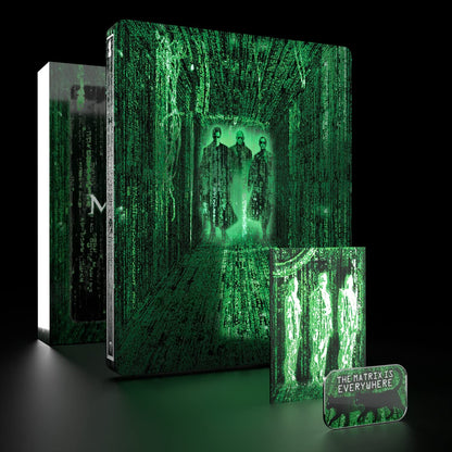 The Matrix 4K Full Slip SteelBook: Titans of Cult #16 (1999)(UK)