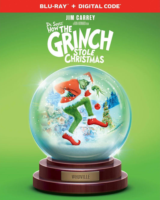 Dr. Seuss' How the Grinch Stole Christmas! - Snow Globe Green Edition (2000)(Slip)