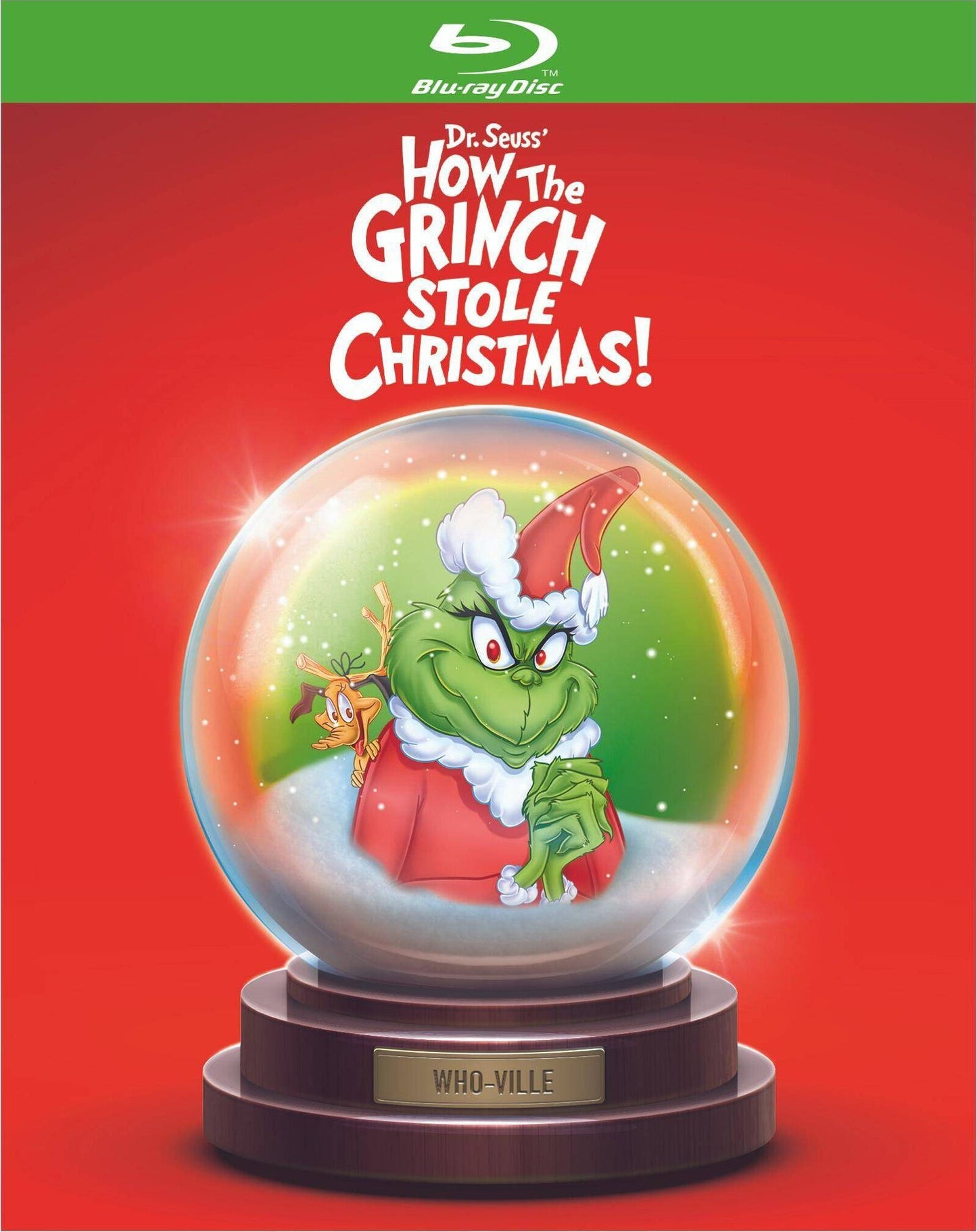 Dr. Seuss' How the Grinch Stole Christmas! - Snow Globe Edition (1966)(Slip)