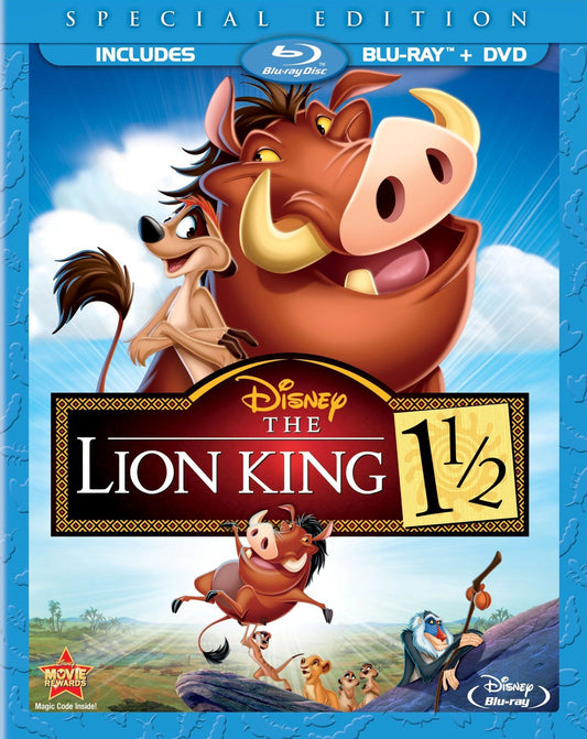 The Lion King 1 1/2: Special Edition (2004)(BD/DVD)(Slip)