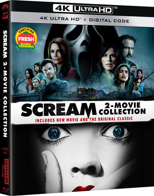 Scream 2-Movie Collection 4K (1996-2022)(Slip)*