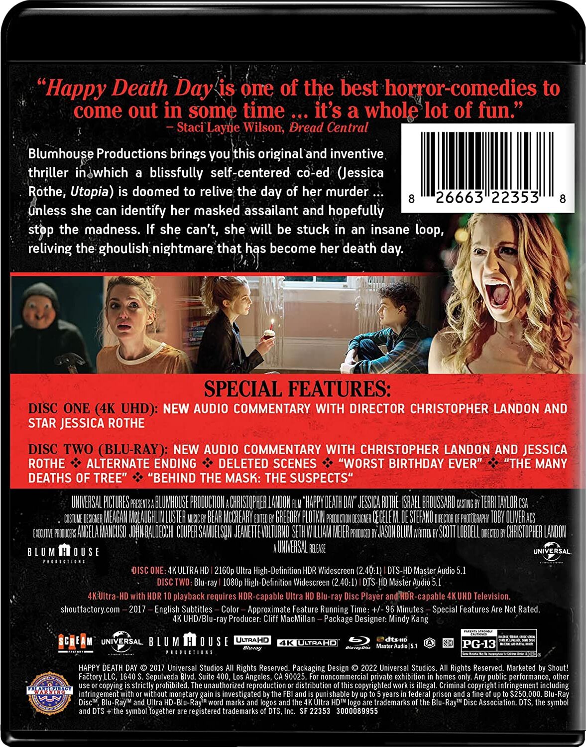 Happy Death Day 4K (2017)