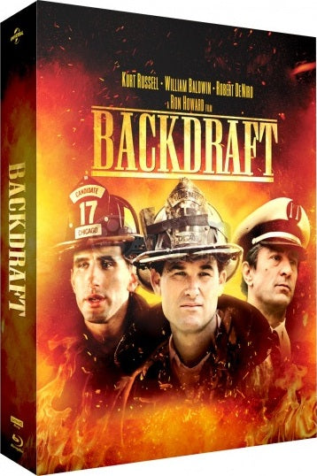 Backdraft 4K XL Lenticular SteelBook (FAC #162)(Czech)