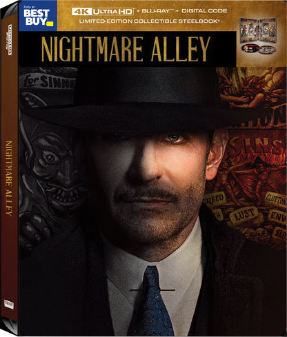 Nightmare Alley 4K SteelBook (2021)(Exclusive)