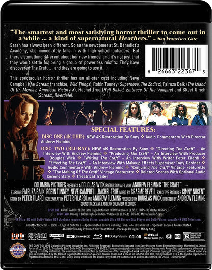 The Craft 4K: Collector's Edition (1996)