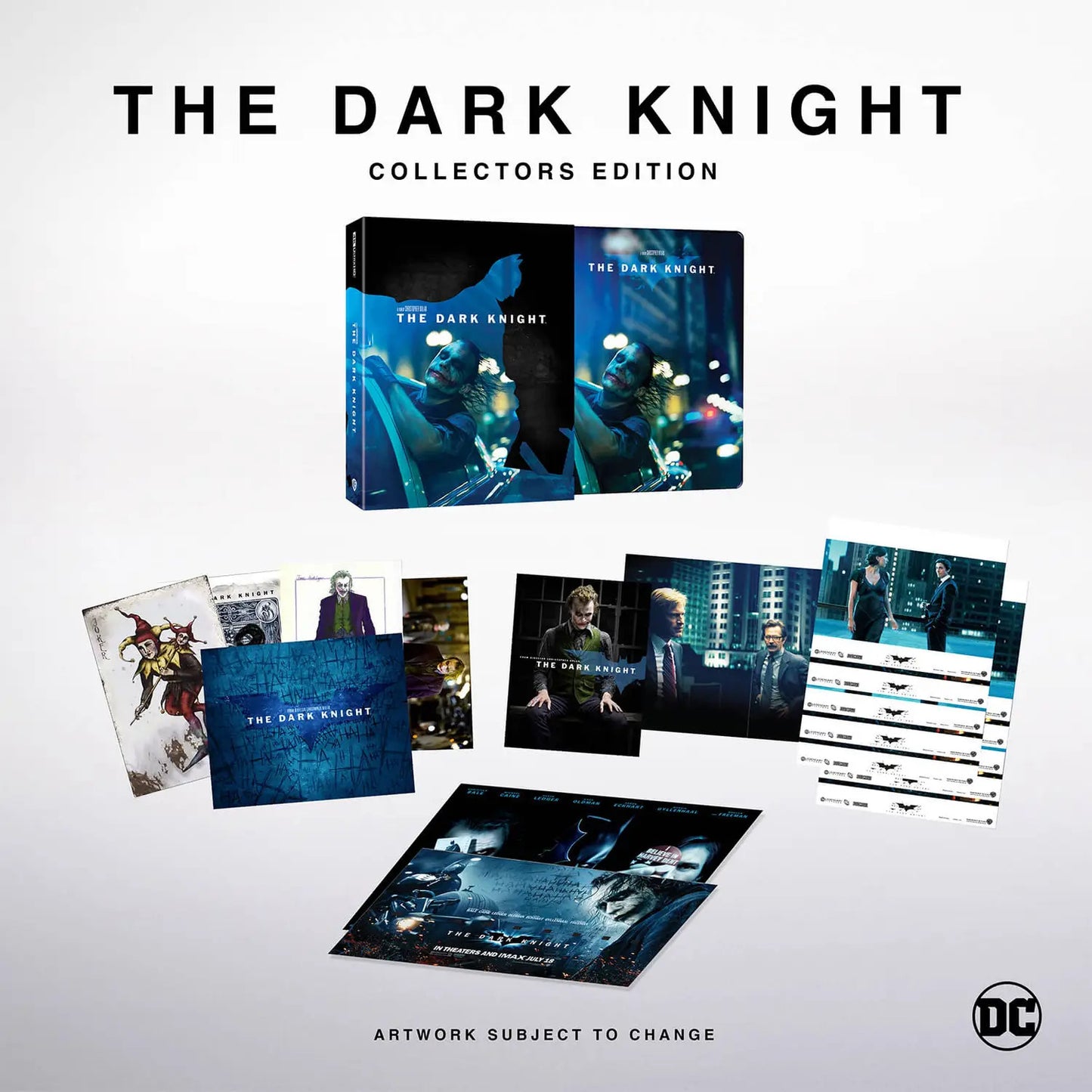 The Dark Knight 4K Full Slip SteelBook (2008)(UK)