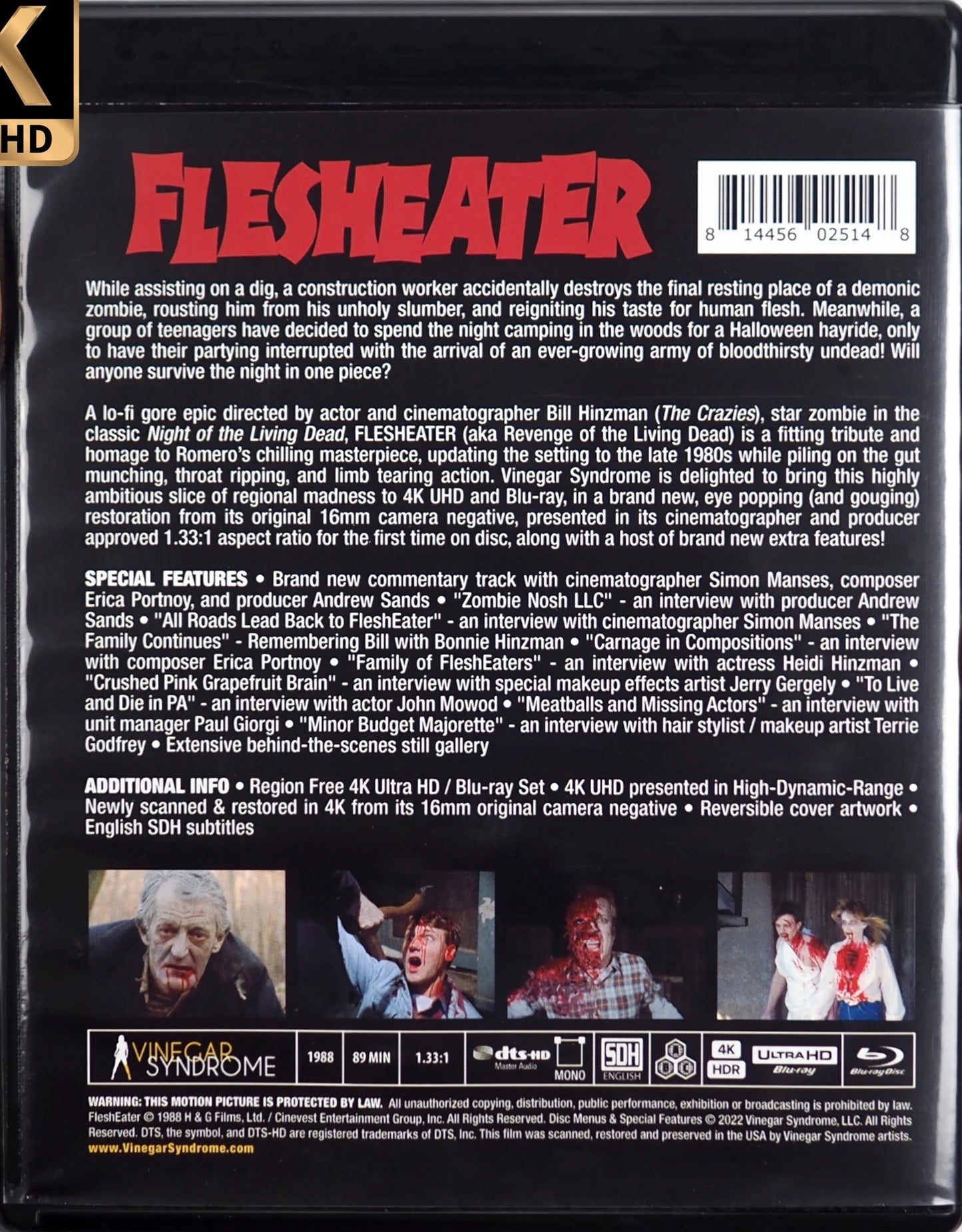 FleshEater 4K: Limited Edition (VS-392)(Exclusive)