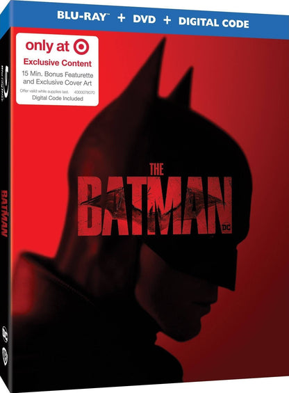The Batman w/ Exclusive Content & Slip (2022)(Exclusive)