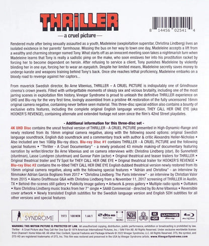 Thriller: A Cruel Picture 4K - Limited Edition (VS-396)(Exclusive)