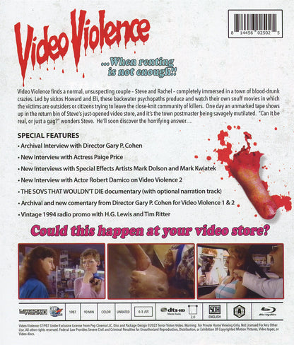 Video Violence 1 & 2: Limited Edition (1987-1988)(TV-005)(Exclusive)