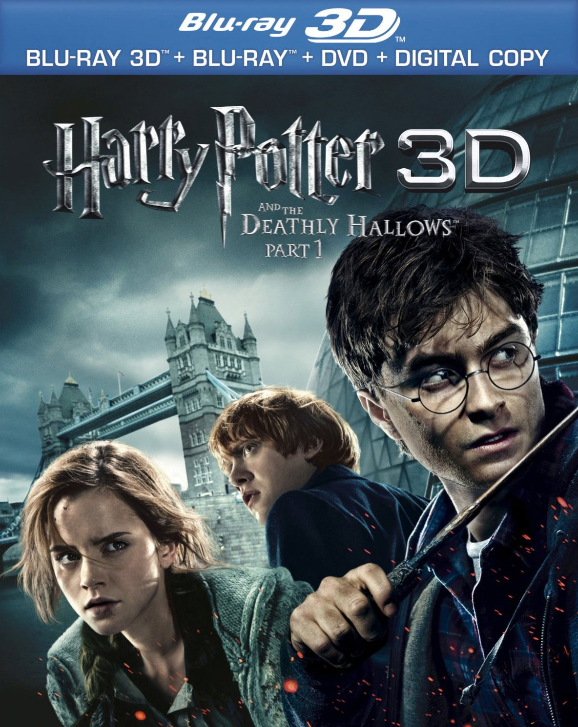 Harry Potter and the Deathly Hallows: Part 1 3D (Lenticular Slip)