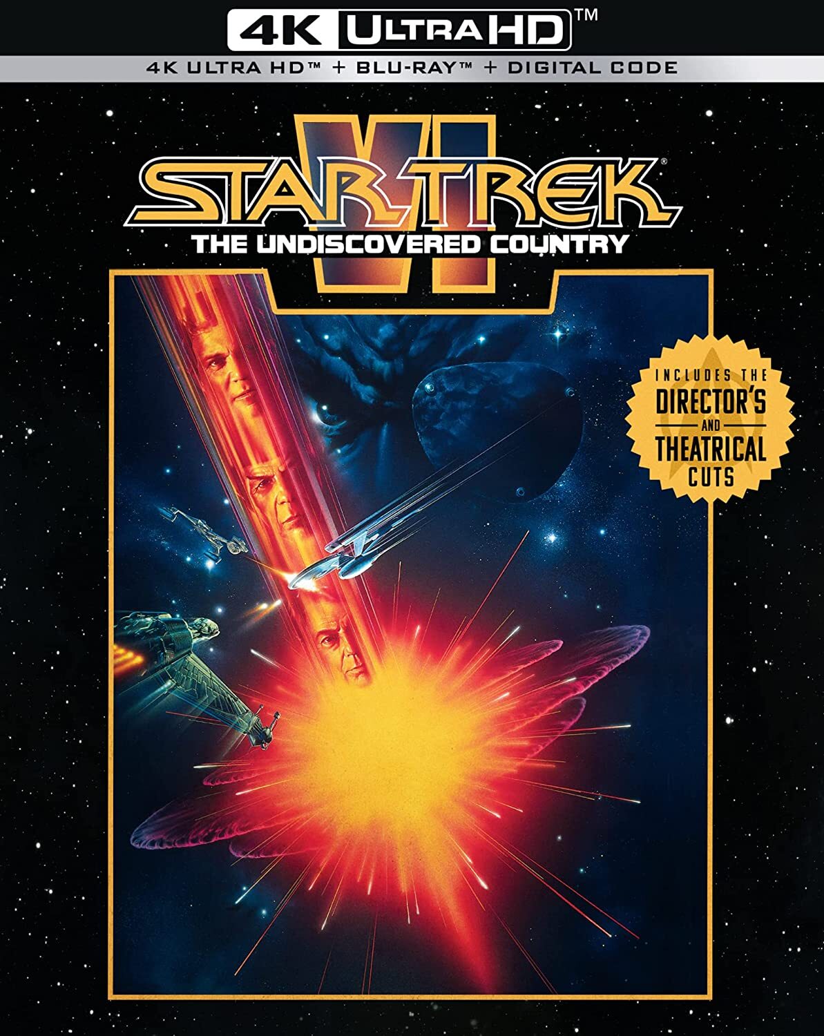 Star Trek VI - The Undiscovered Country 4K (Slip)