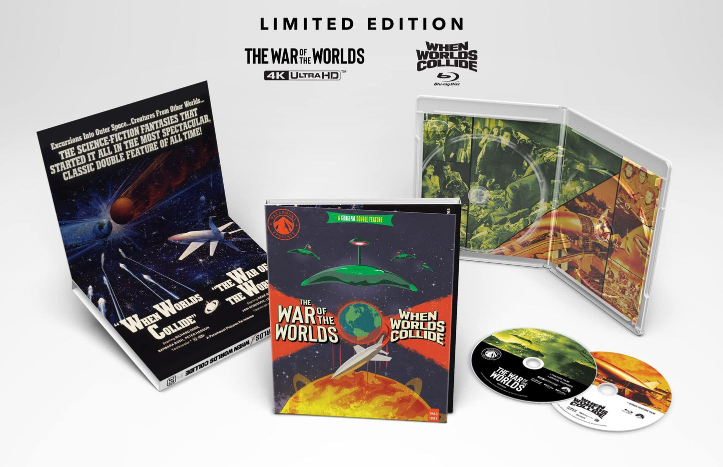 The War of the Worlds 4K (1953) / When Worlds Collide: Paramount Presents #35