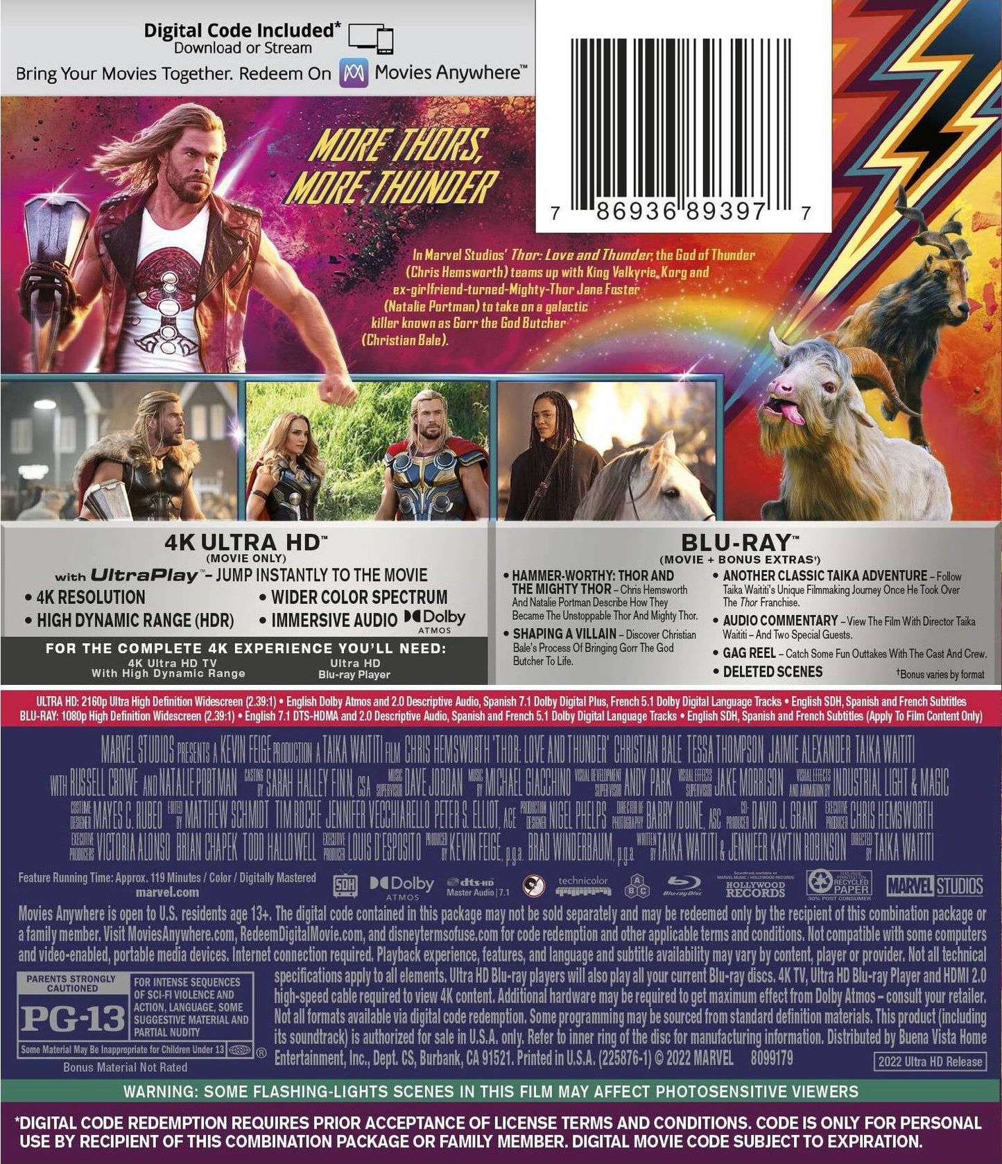 Thor: Love and Thunder 4K