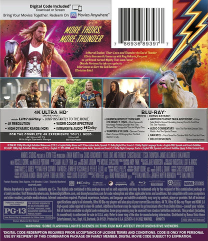 Thor: Love and Thunder 4K