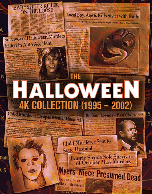 The Halloween 4K Collection (1995-2002)(Slip Box)