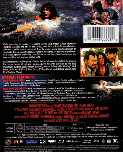 Piranha 4K: Collector's Edition (1978)