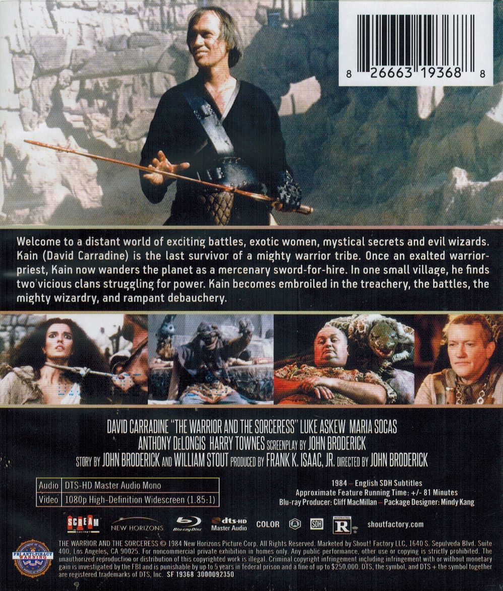 The Warrior and the Sorceress: Limited Edition w/ Poster (Exclusive)