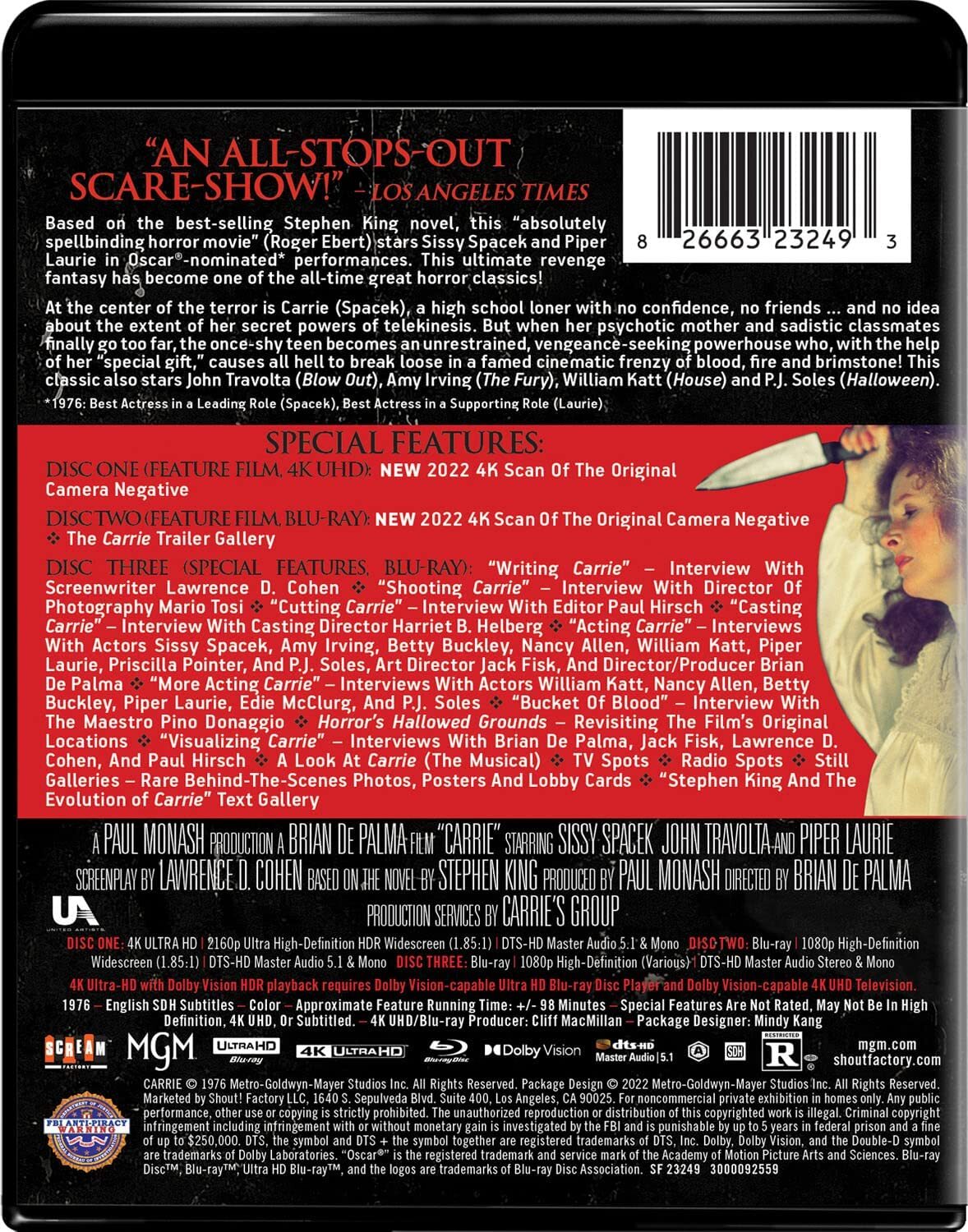 Carrie 4K: Collector's Edition (1976)