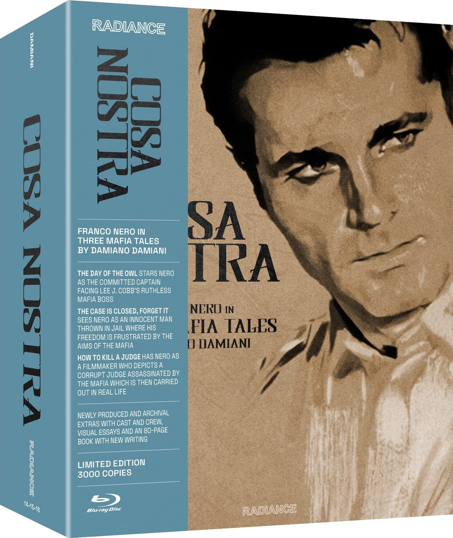 Cosa Nostra: Franco Nero in Three Mafia Tales by Damiano Damiani - Limited Edition